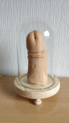 Silicone copy of my cock