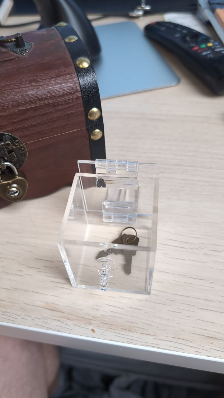 What to do with the keys? Better lock them up too