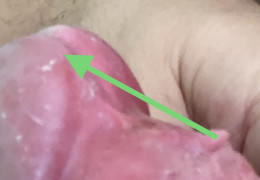 Arrow showing where they used to be connected. 