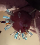 Needle Balls from below ...