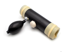 If our young bull is particularly wild, he can use this to collect semen