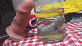Now sleeping forever in the jar.