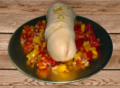 Silicone copy of my cock