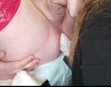 New-years fisting and sucking by my wife