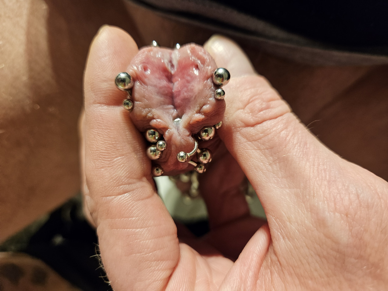 I like my open Dick Head