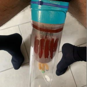 Pumping with silicon chastity, and 3-way catheter 
