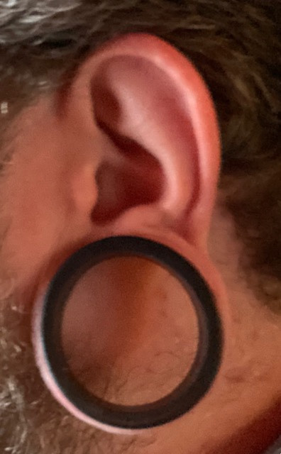 Left Ear Stretchted @50,0 mm