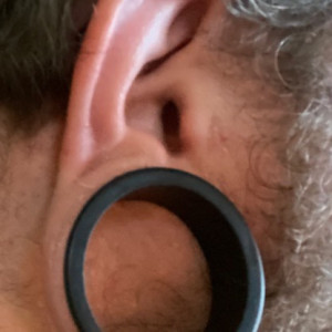 Right Ear Stretched @50,0mm