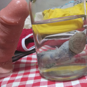 Now sleeping forever in the jar.